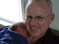 Eliot and Grandpa Miller