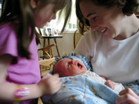 Eliot with Ramah and Aunt McKenzie