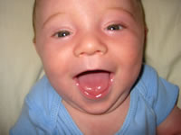 Eliot smiles for the camera